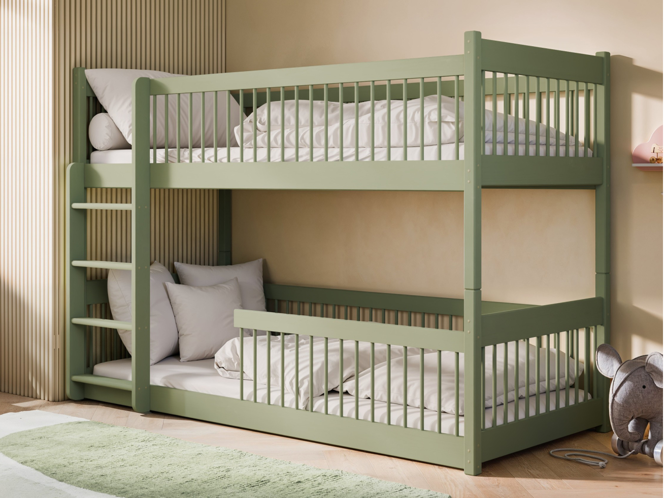 Dviaukštė vaikiška lova BOSTON 90x200 7 Dviaukštė vaikiška lova BOSTON 90x200 7