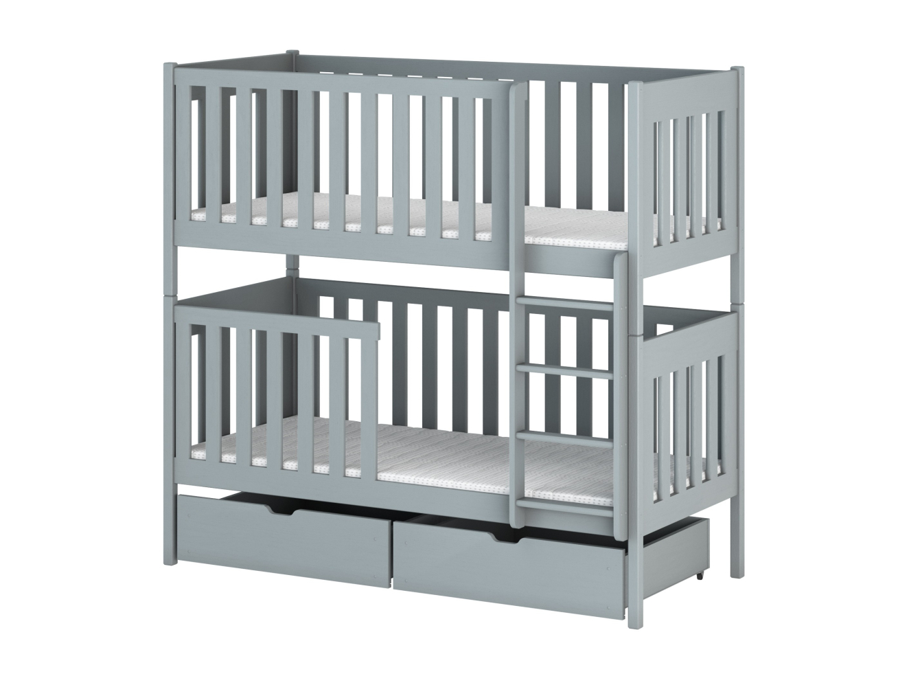 Dviaukštė vaikiška lova su stalčiais DAWID 80x160 17