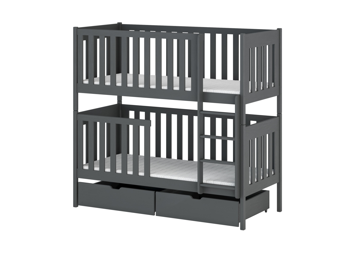 Dviaukštė vaikiška lova su stalčiais DAWID 80x180 16