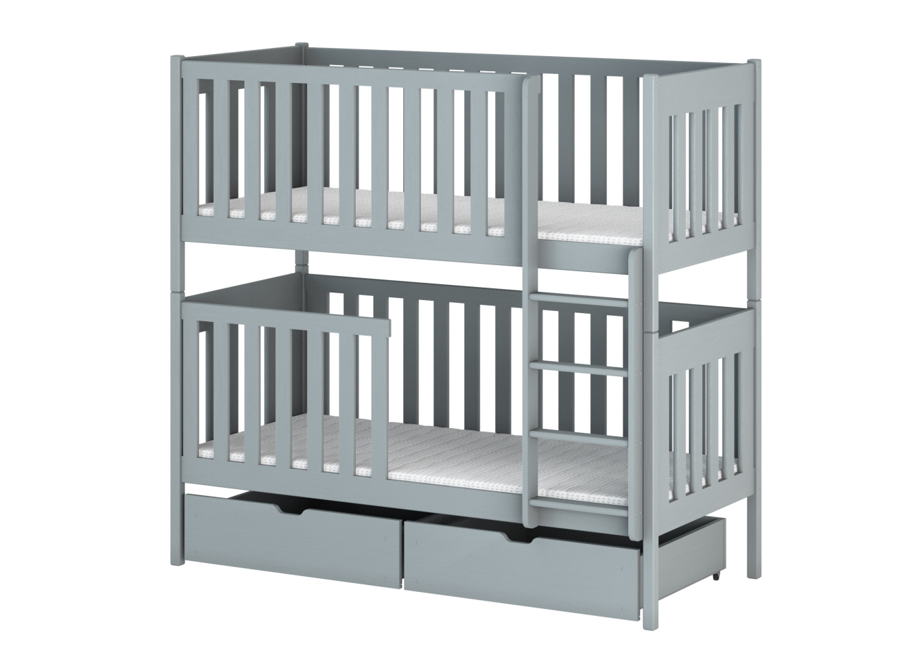 Dviaukštė vaikiška lova su stalčiais DAWID 90x200 17 Dviaukštė vaikiška lova su stalčiais DAWID 90x200 17