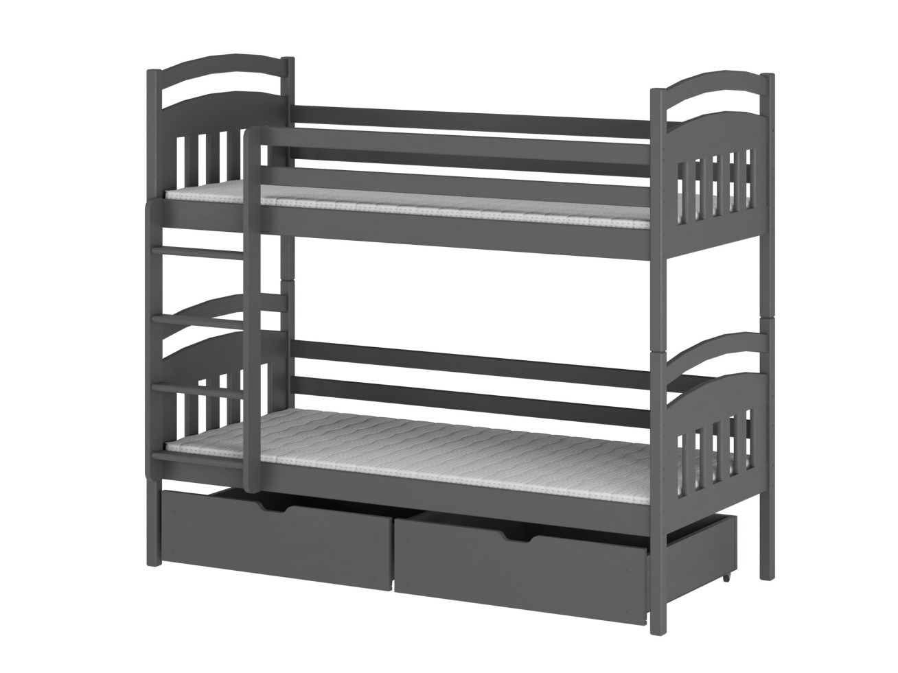 Dviaukštė vaikiška lova su stalčiais GABI 80x160 8 Dviaukštė vaikiška lova su stalčiais GABI 80x160 8