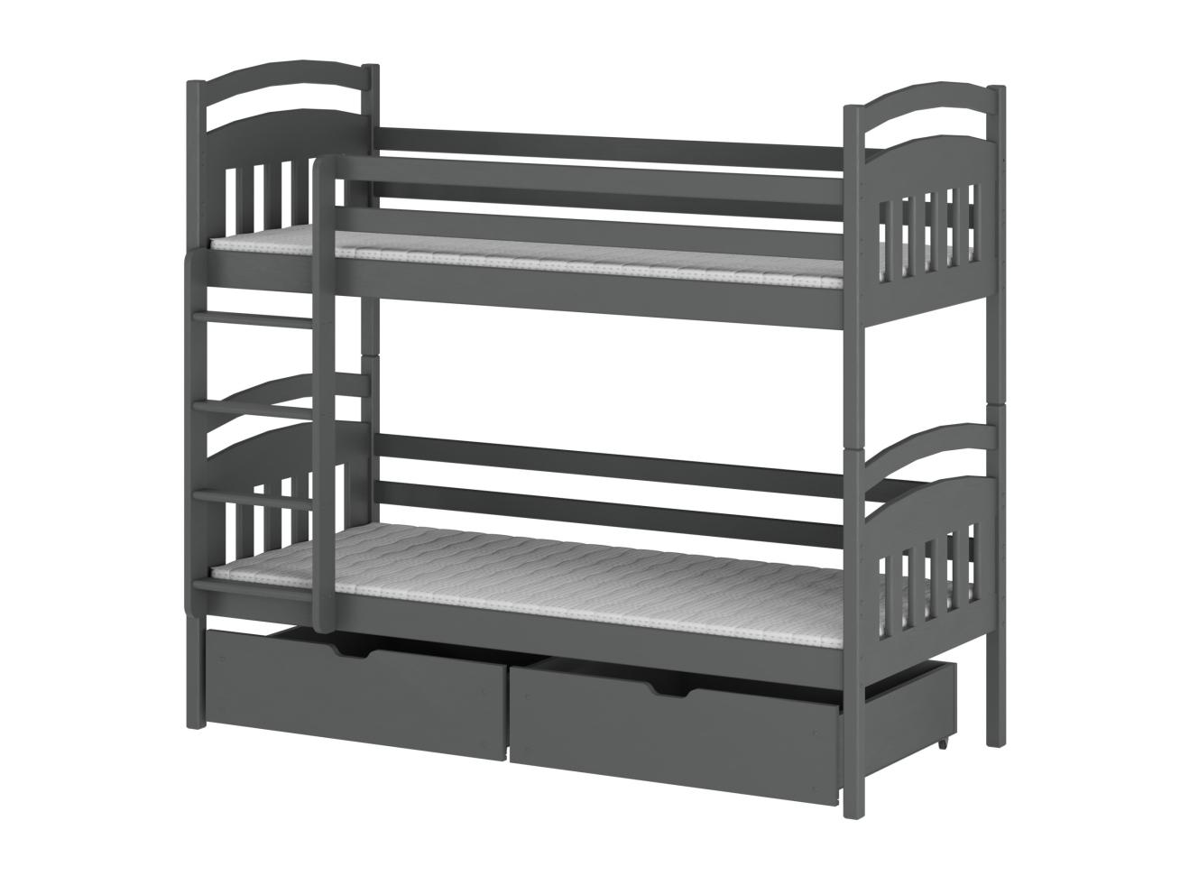 Dviaukštė vaikiška lova su stalčiais GABI 80x200 8 Dviaukštė vaikiška lova su stalčiais GABI 80x200 8