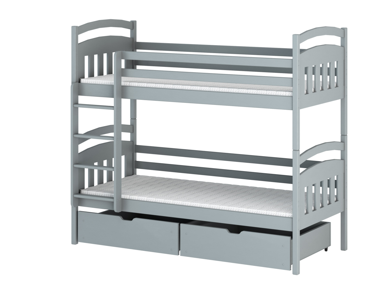 Dviaukštė vaikiška lova su stalčiais GABI 90x190 9 Dviaukštė vaikiška lova su stalčiais GABI 90x190 9