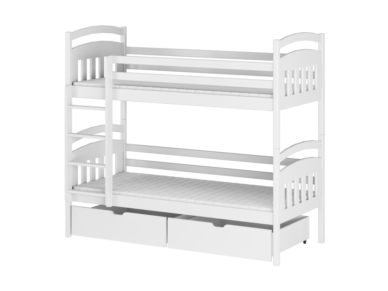 Dviaukštė vaikiška lova su stalčiais GABI 90x200 7 Dviaukštė vaikiška lova su stalčiais GABI 90x200 7