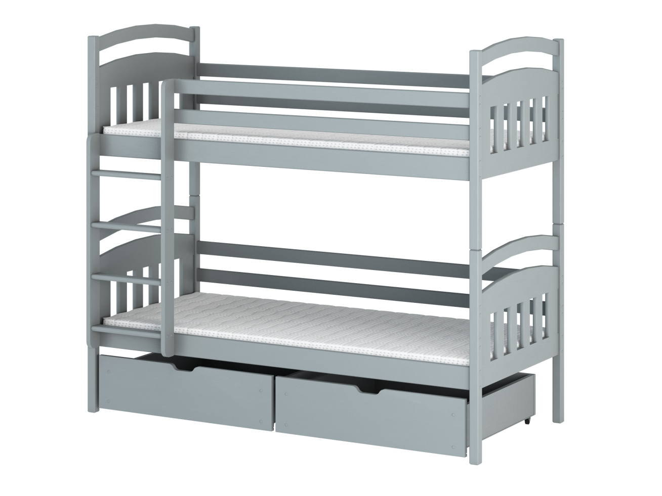 Dviaukštė vaikiška lova su stalčiais GABI 90x200 9 Dviaukštė vaikiška lova su stalčiais GABI 90x200 9