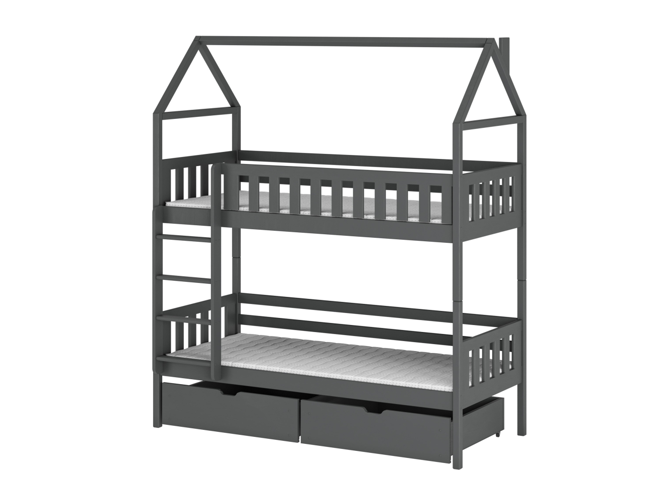 Dviaukštė vaikiška lova su stalčiais GAJA 80x160 10 Dviaukštė vaikiška lova su stalčiais GAJA 80x160 10