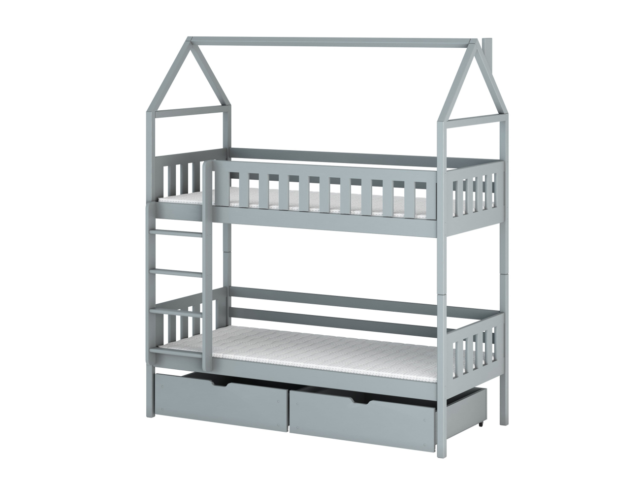 Dviaukštė vaikiška lova su stalčiais GAJA 80x180 11 Dviaukštė vaikiška lova su stalčiais GAJA 80x180 11