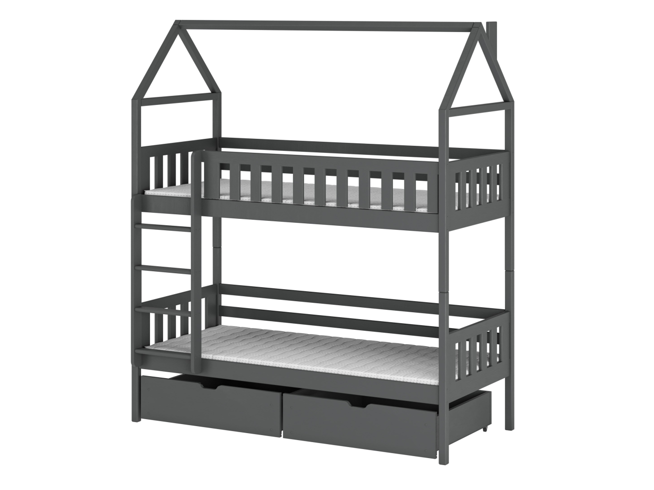 Dviaukštė vaikiška lova su stalčiais GAJA 80x180 10 Dviaukštė vaikiška lova su stalčiais GAJA 80x180 10