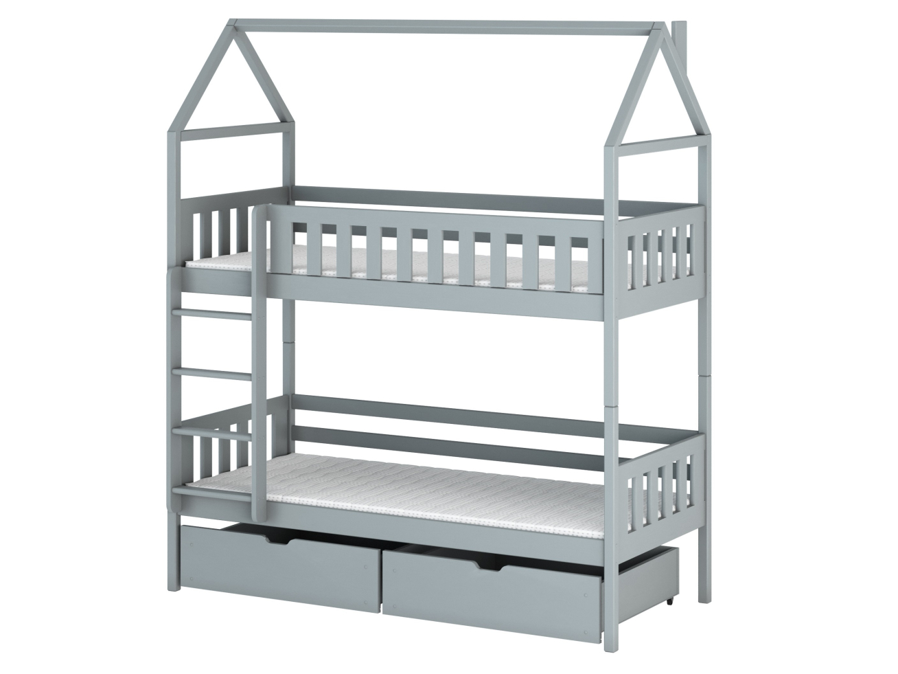 Dviaukštė vaikiška lova su stalčiais GAJA 80x200 11 Dviaukštė vaikiška lova su stalčiais GAJA 80x200 11