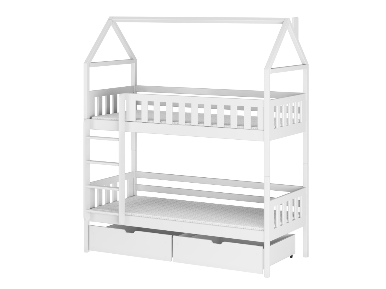 Dviaukštė vaikiška lova su stalčiais GAJA 90x200 9 Dviaukštė vaikiška lova su stalčiais GAJA 90x200 9