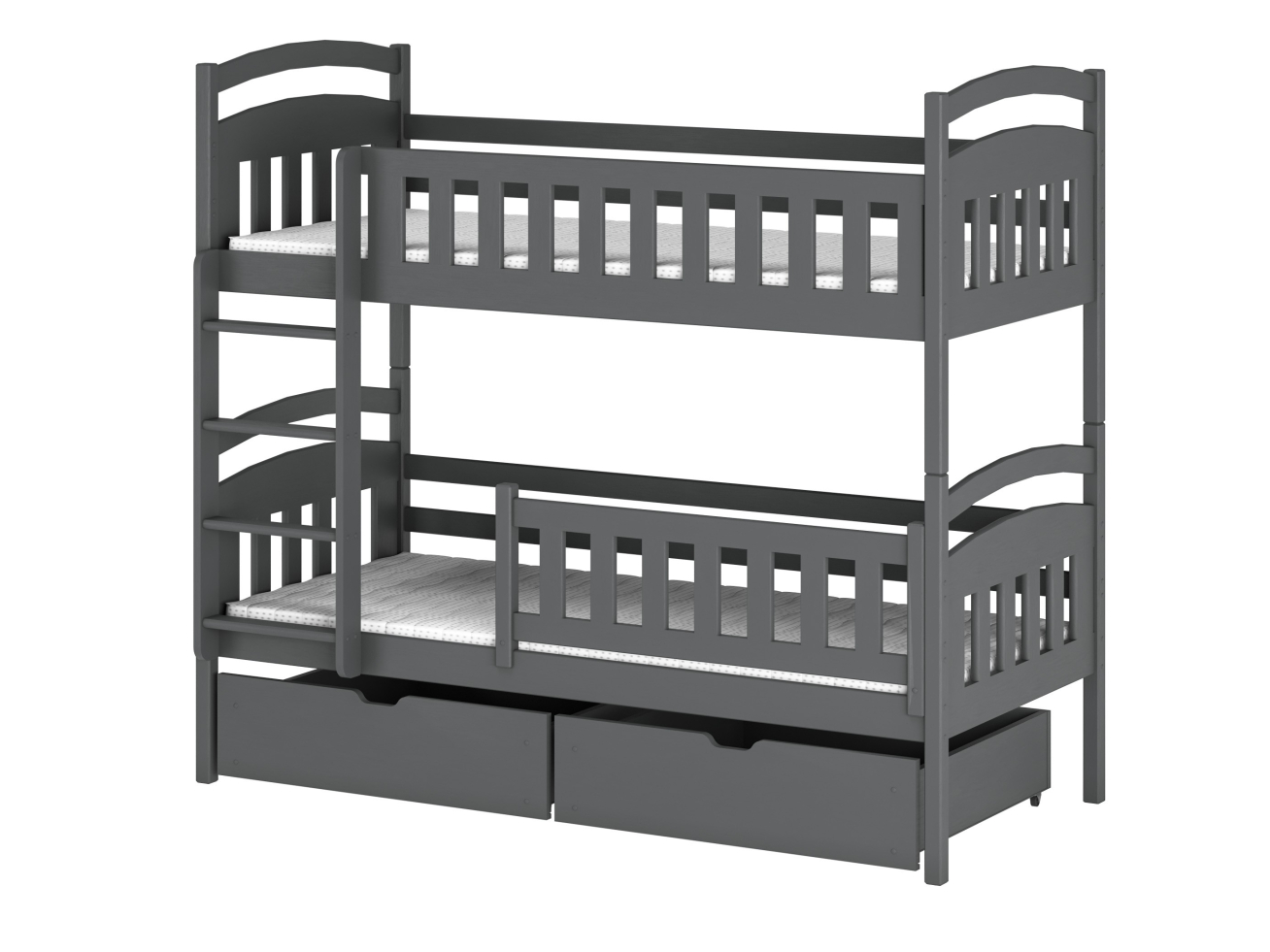 Dviaukštė vaikiška lova su stalčiais IGNAS 80x200 16