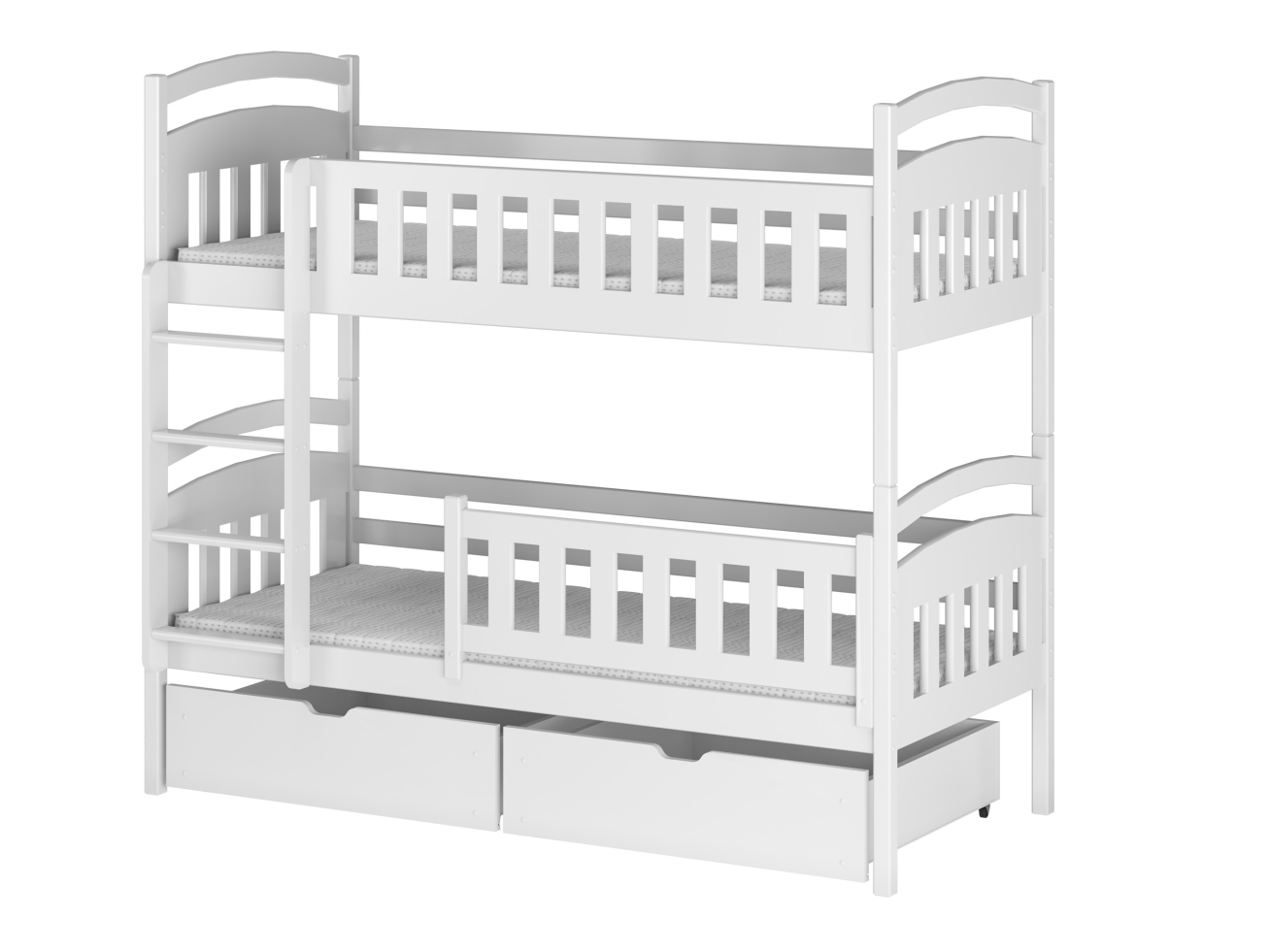 Dviaukštė vaikiška lova su stalčiais IGNAS 90x190 15