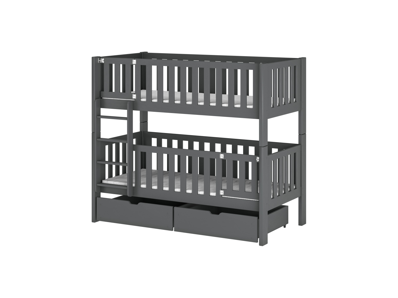 Dviaukštė vaikiška lova su stalčiais KSAWERY 80x180 17