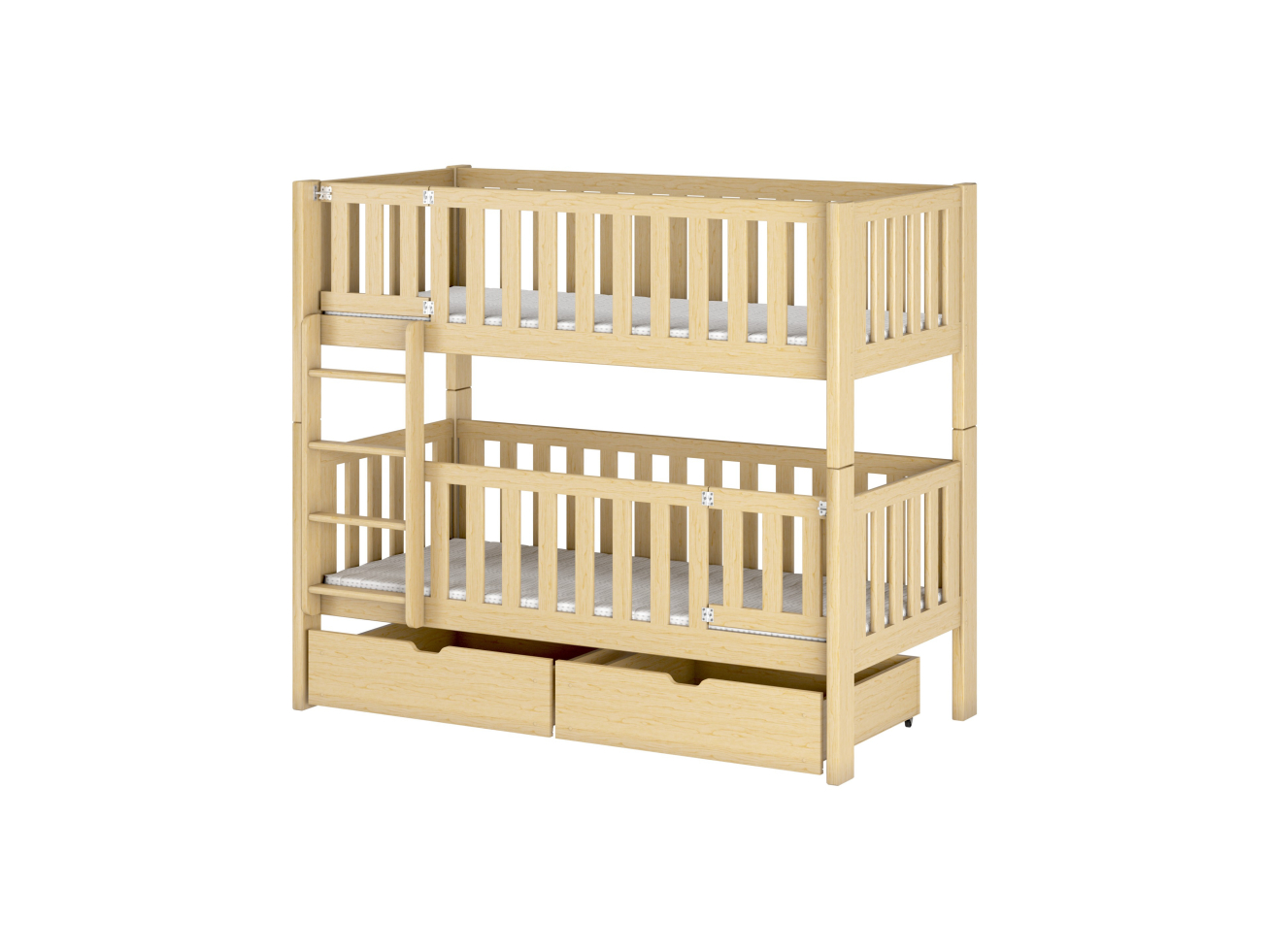 Dviaukštė vaikiška lova su stalčiais KSAWERY 80x180 19 Dviaukštė vaikiška lova su stalčiais KSAWERY 80x180 19