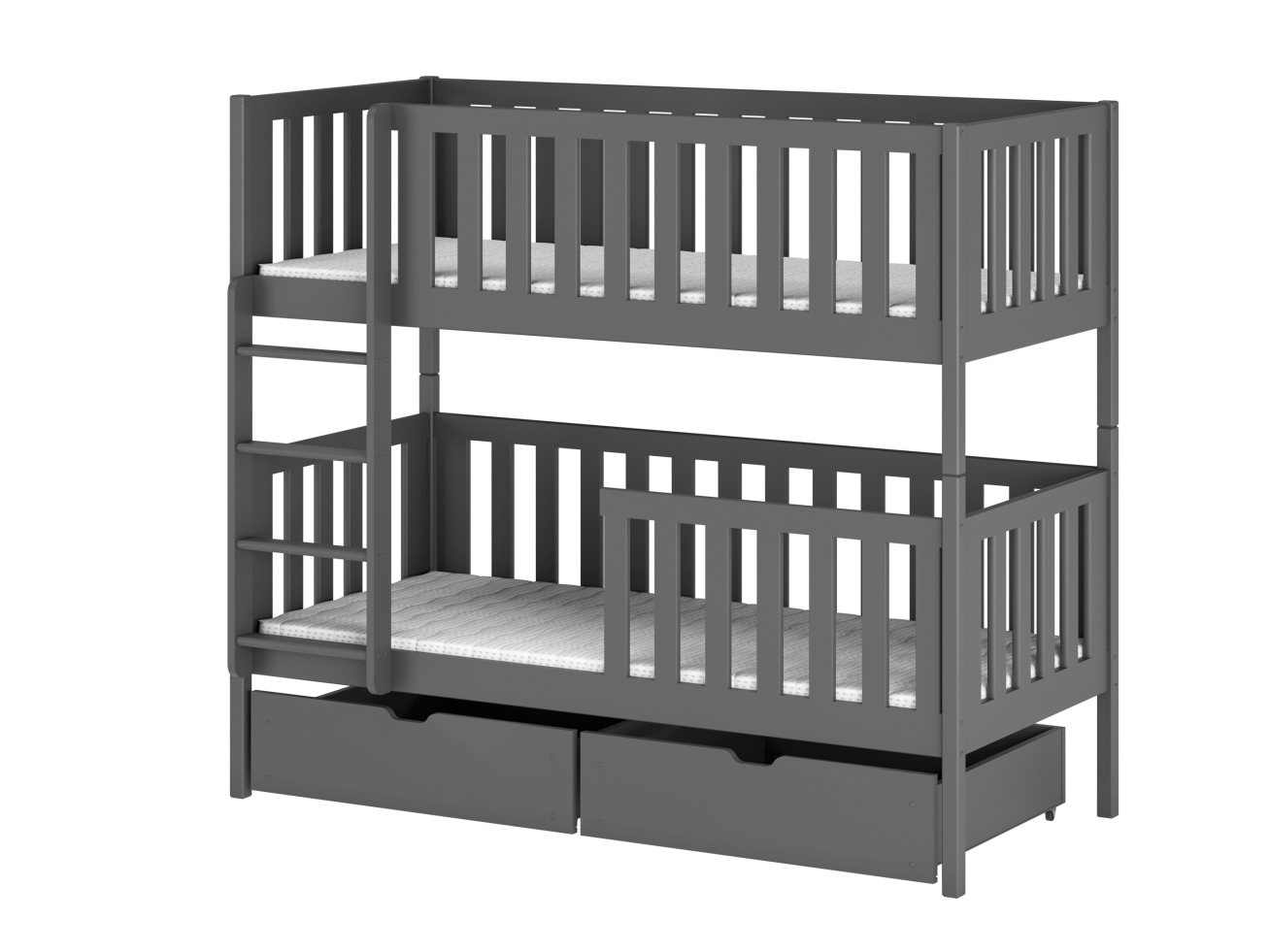 Dviaukštė vaikiška lova su stalčiais MICHALINA 80x160 6 Dviaukštė vaikiška lova su stalčiais MICHALINA 80x160 6