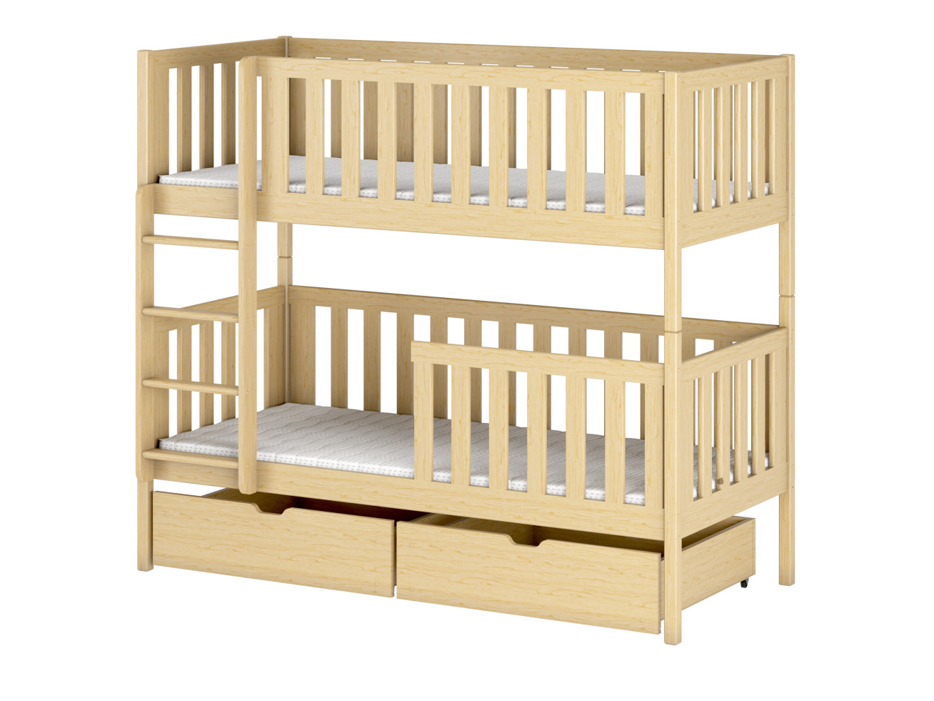 Dviaukštė vaikiška lova su stalčiais MICHALINA 80x180 8