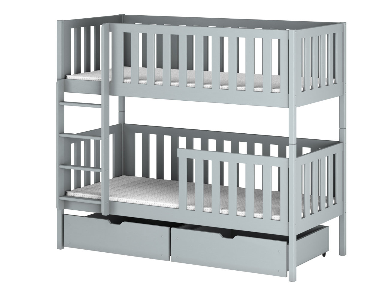 Dviaukštė vaikiška lova su stalčiais MICHALINA 80x200 7 Dviaukštė vaikiška lova su stalčiais MICHALINA 80x200 7