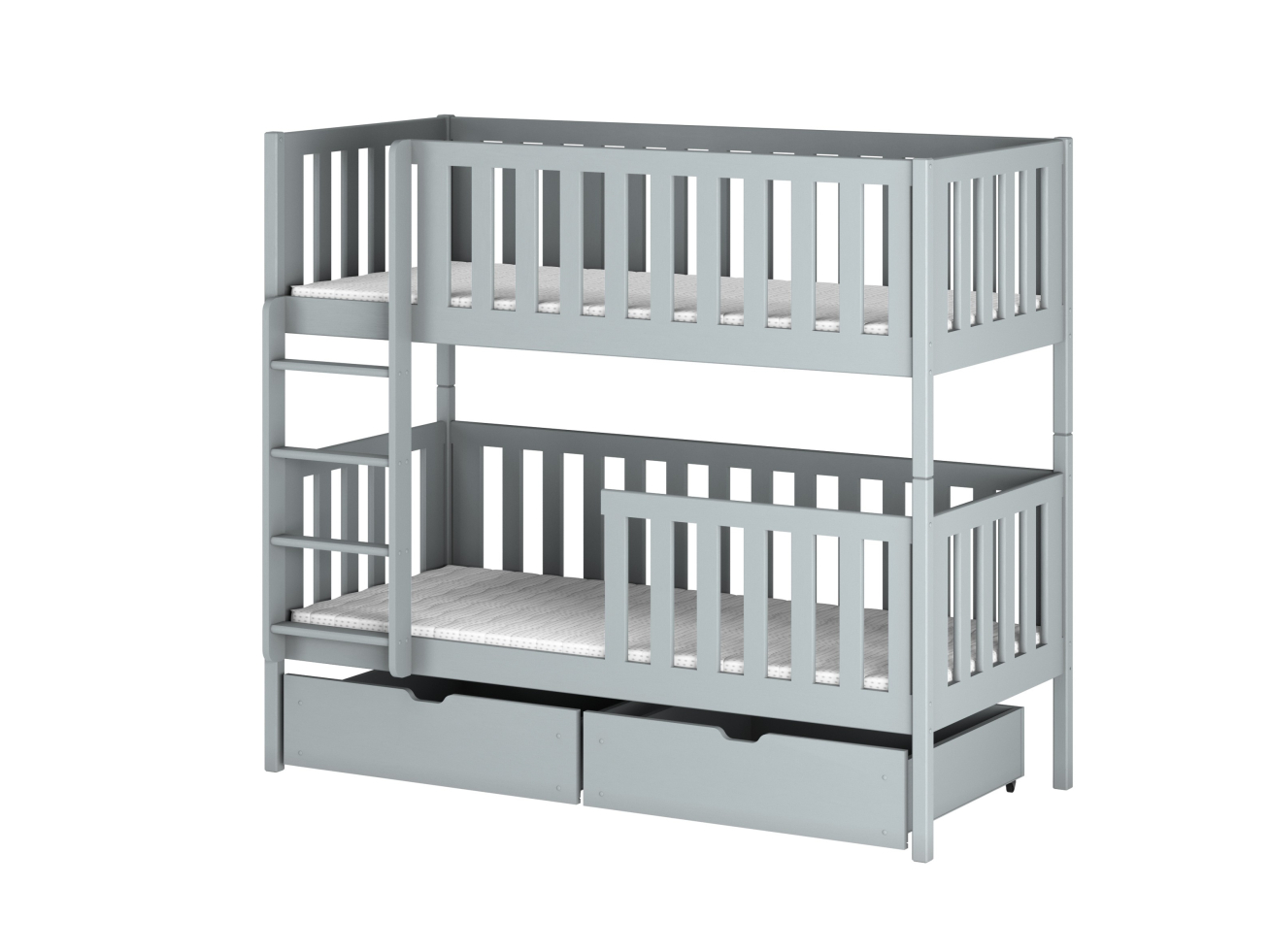 Dviaukštė vaikiška lova su stalčiais MICHALINA 90x190 7 Dviaukštė vaikiška lova su stalčiais MICHALINA 90x190 7