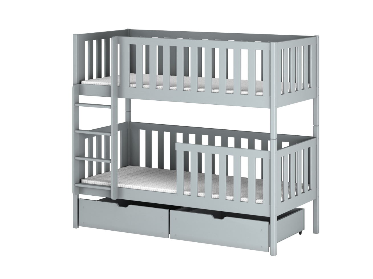 Dviaukštė vaikiška lova su stalčiais MICHALINA 90x200 7 Dviaukštė vaikiška lova su stalčiais MICHALINA 90x200 7