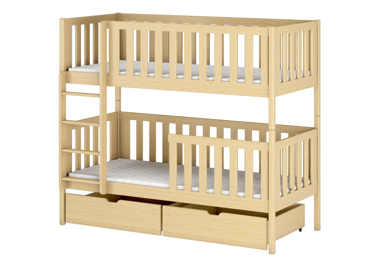 Dviaukštė vaikiška lova su stalčiais MICHALINA 90x200 8 Dviaukštė vaikiška lova su stalčiais MICHALINA 90x200 8