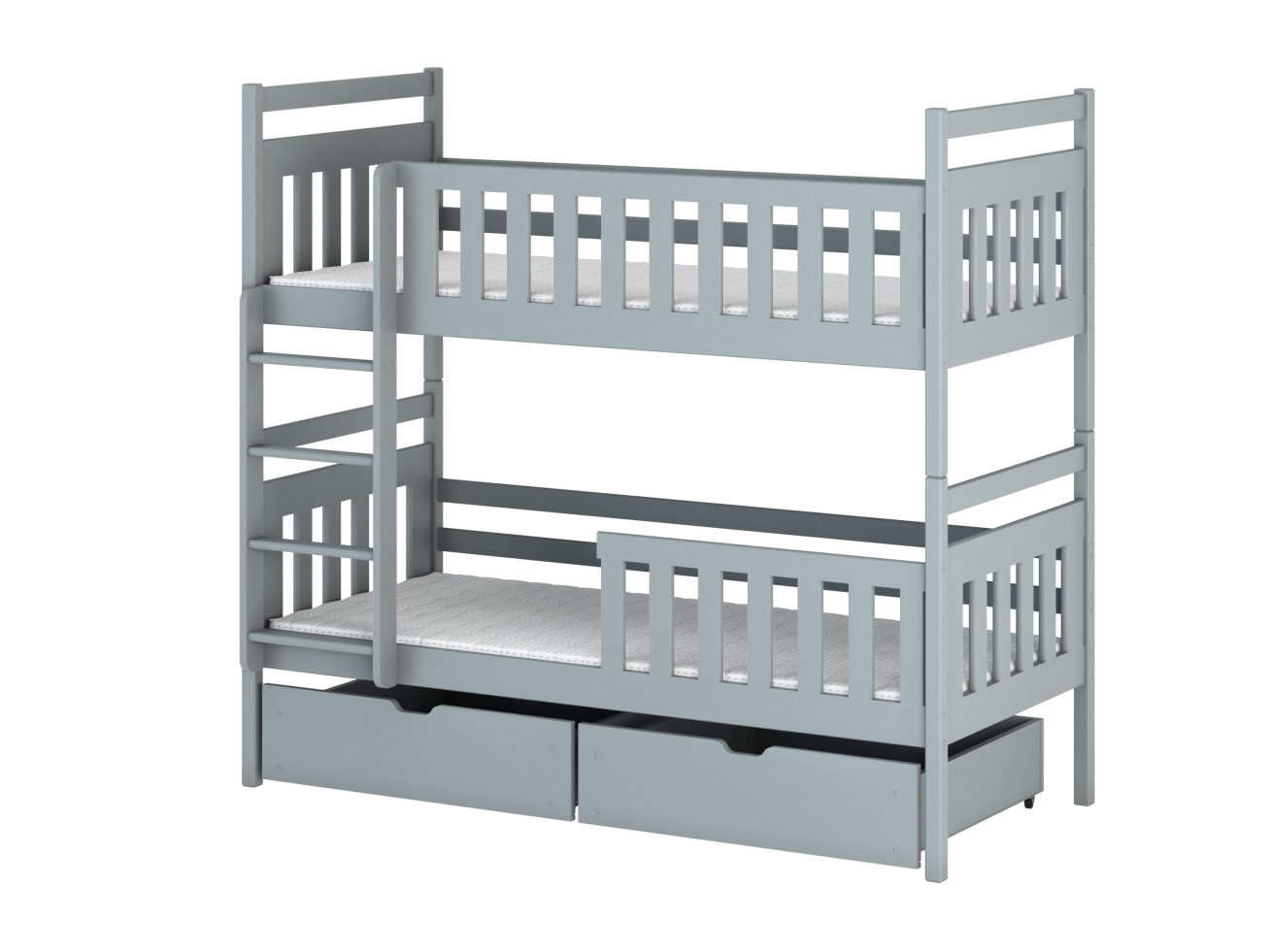 Dviaukštė vaikiška lova su stalčiais MONIKA 80x180 14 Dviaukštė vaikiška lova su stalčiais MONIKA 80x180 14