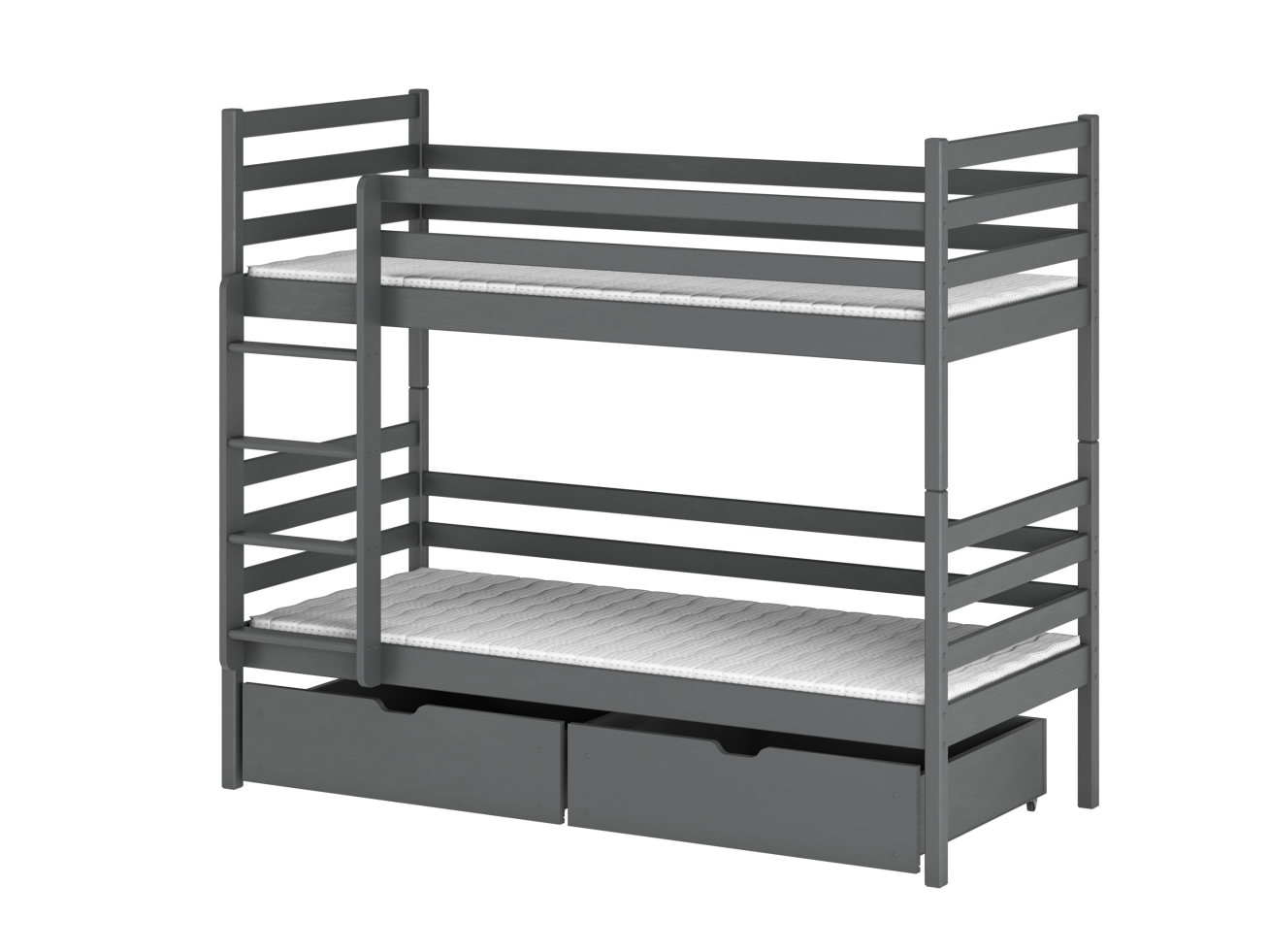 Dviaukštė vaikiška lova su stalčiais NEMO 80x160 13