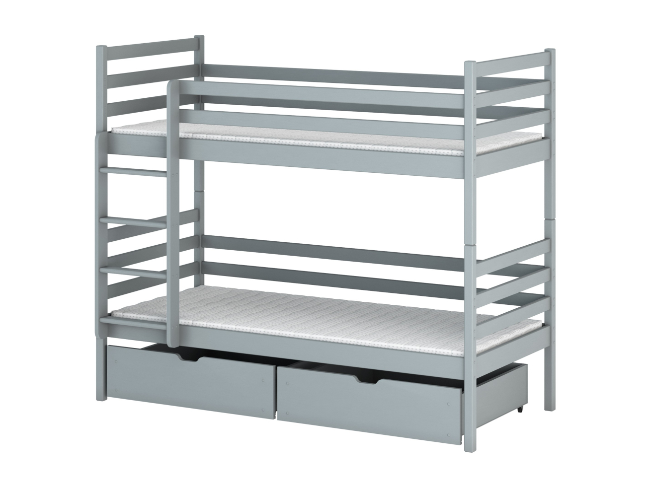 Dviaukštė vaikiška lova su stalčiais NEMO 80x180 13 Dviaukštė vaikiška lova su stalčiais NEMO 80x180 13