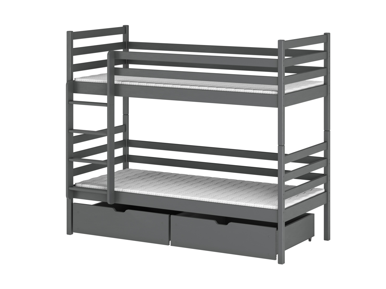 Dviaukštė vaikiška lova su stalčiais NEMO 90x190 11