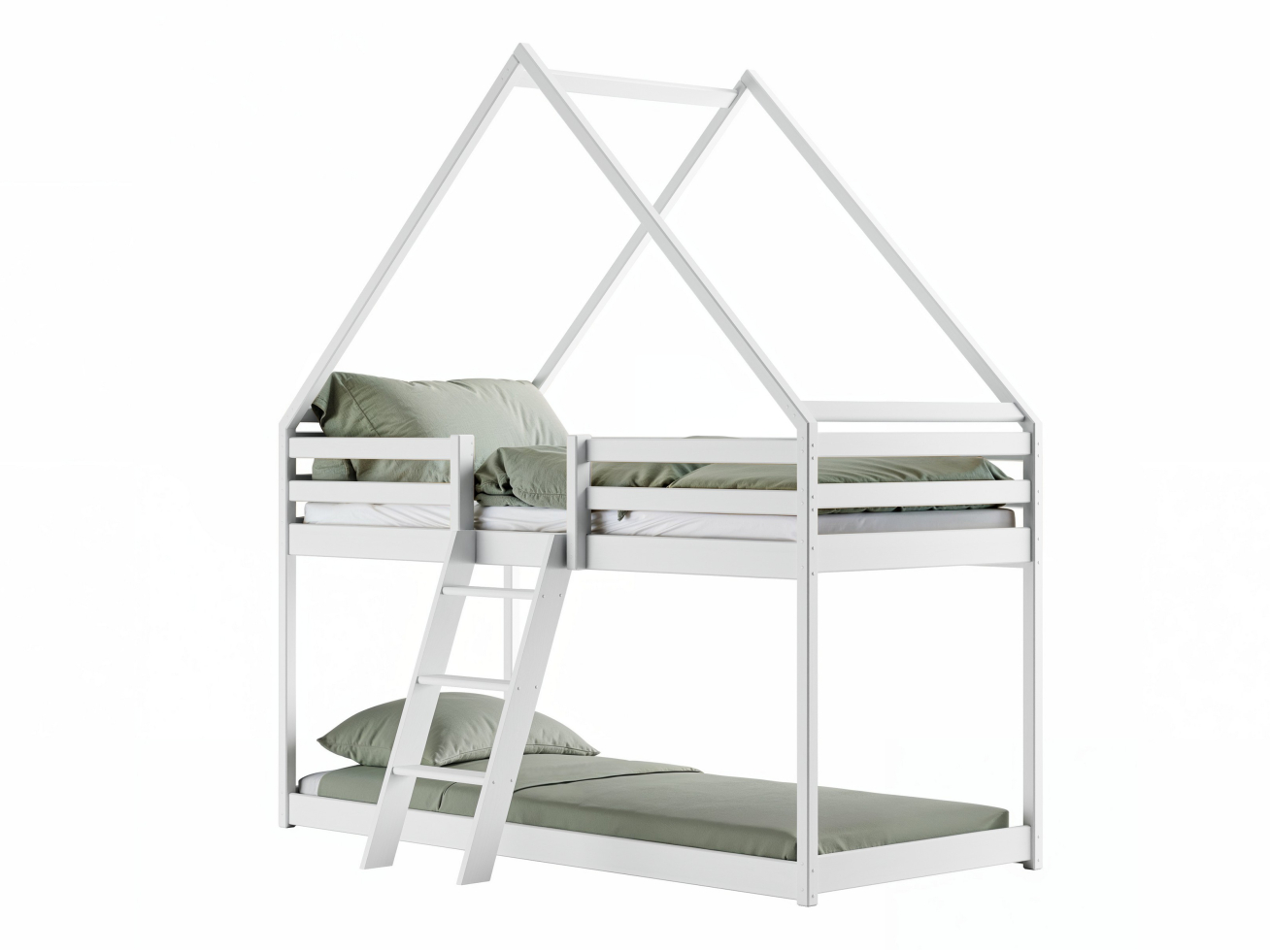 Dviaukštė vaikiška lova SWEET 80x180 3 Dviaukštė vaikiška lova SWEET 80x180 3