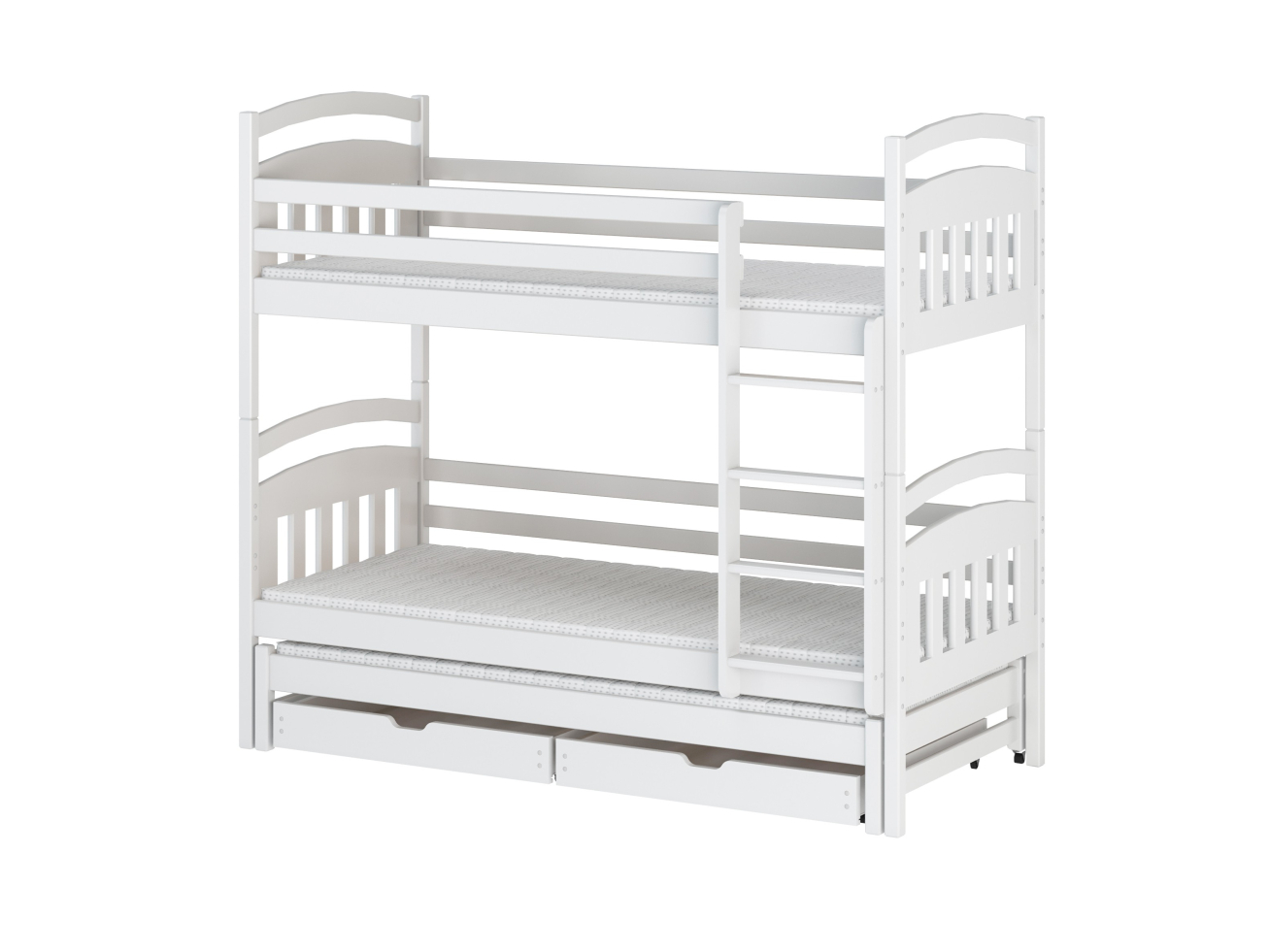 Trivietė vaikiška lova su stalčiais ALAN 80x160 8