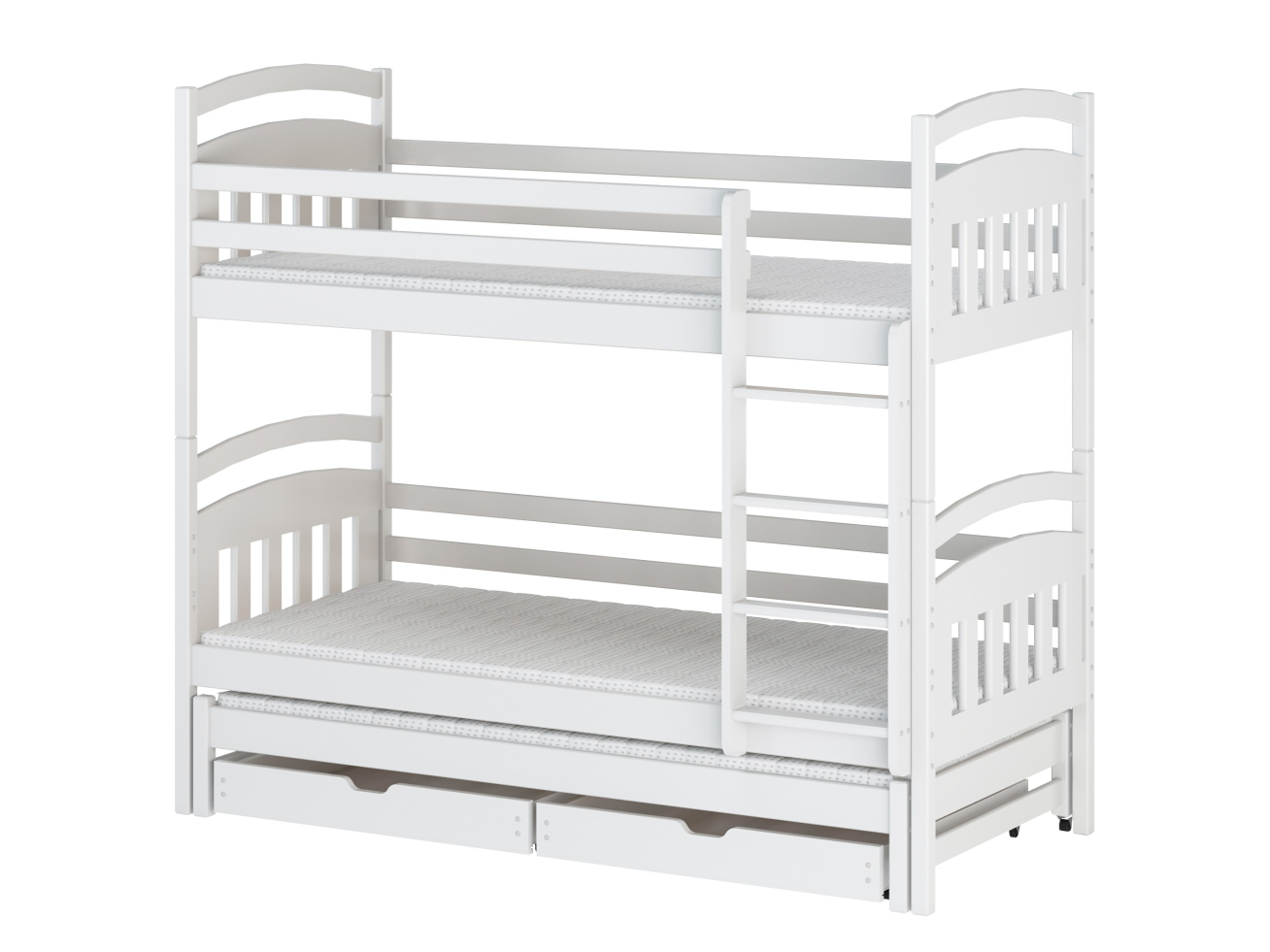 Trivietė vaikiška lova su stalčiais ALAN 80x180 7 Trivietė vaikiška lova su stalčiais ALAN 80x180 7