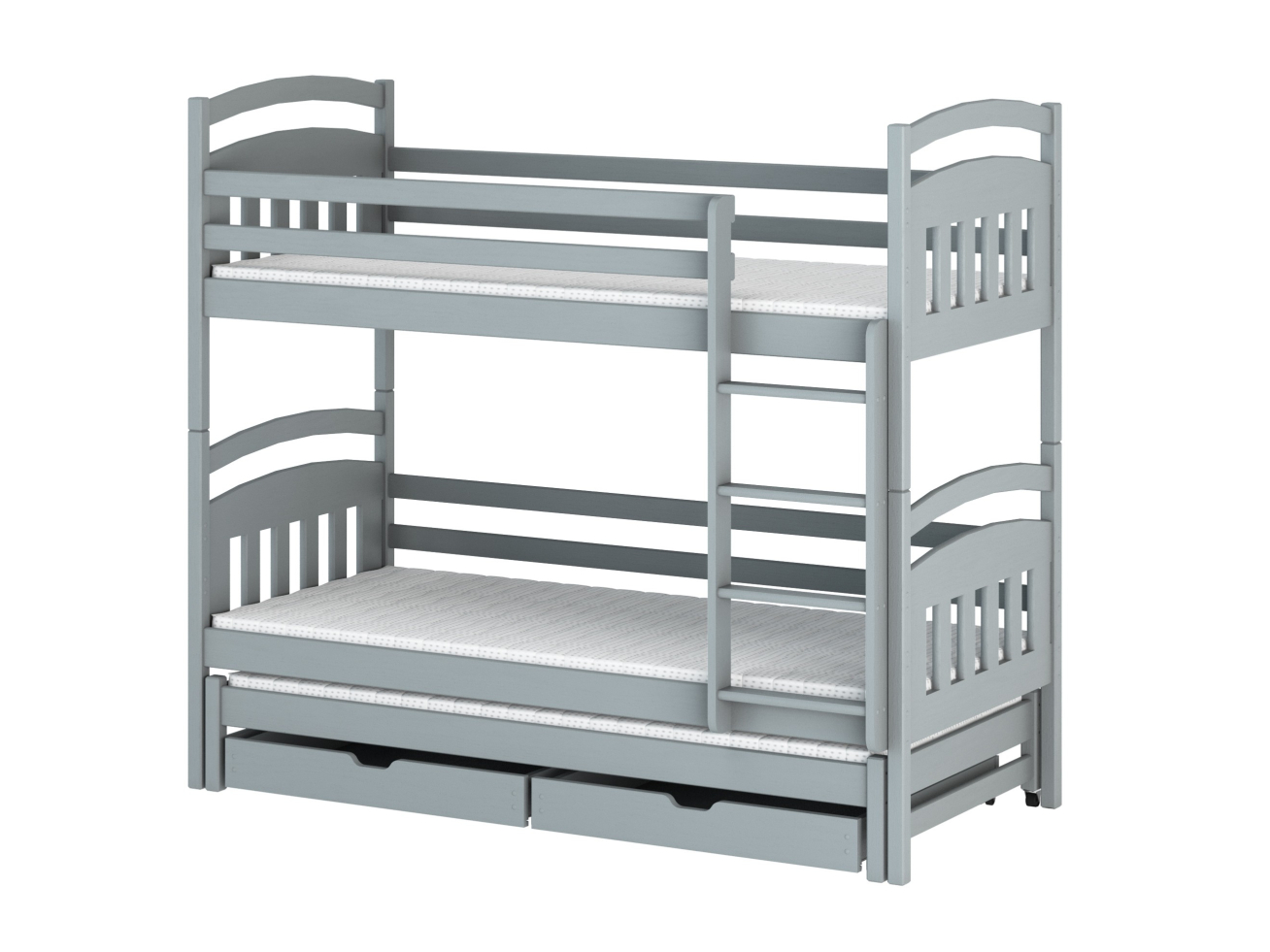 Trivietė vaikiška lova su stalčiais ALAN 90x190 9 Trivietė vaikiška lova su stalčiais ALAN 90x190 9