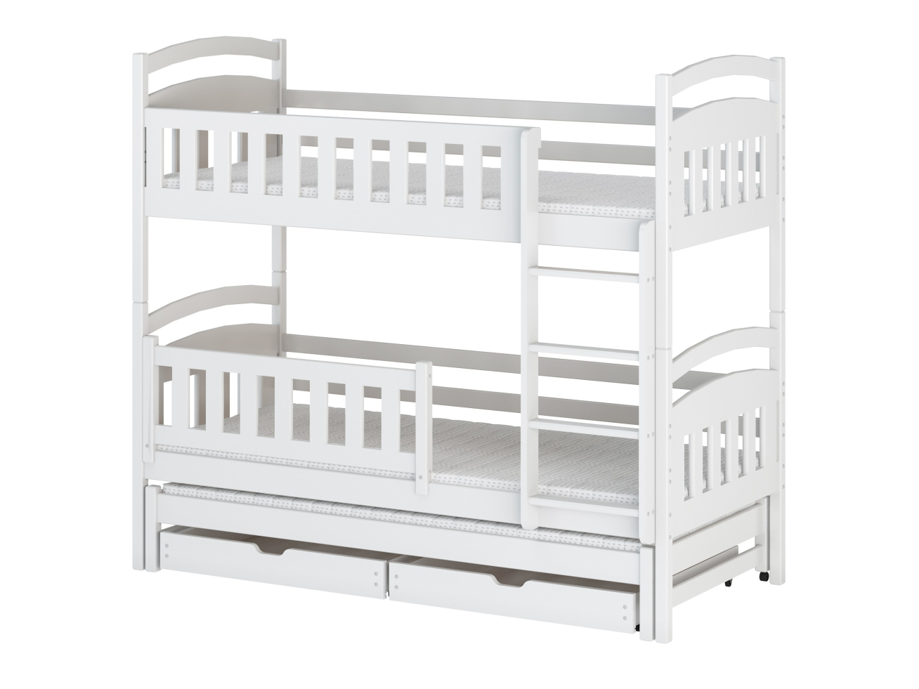 Trivietė vaikiška lova su stalčiais BLANKA 80x180 12 Trivietė vaikiška lova su stalčiais BLANKA 80x180 12