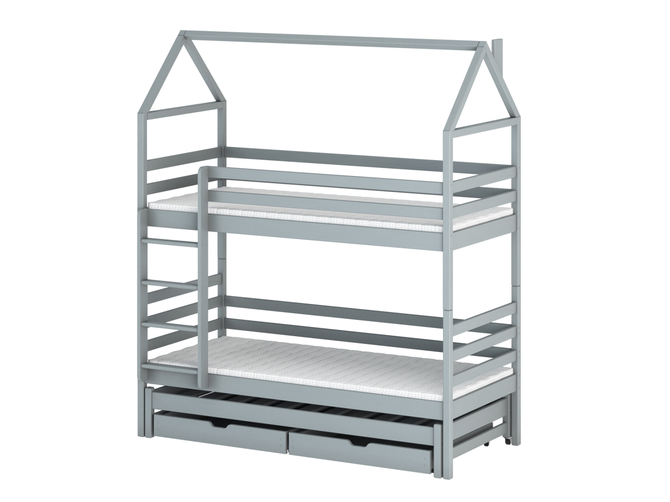 Trivietė vaikiška lova su stalčiais DALIA 80x180 10 Trivietė vaikiška lova su stalčiais DALIA 80x180 10