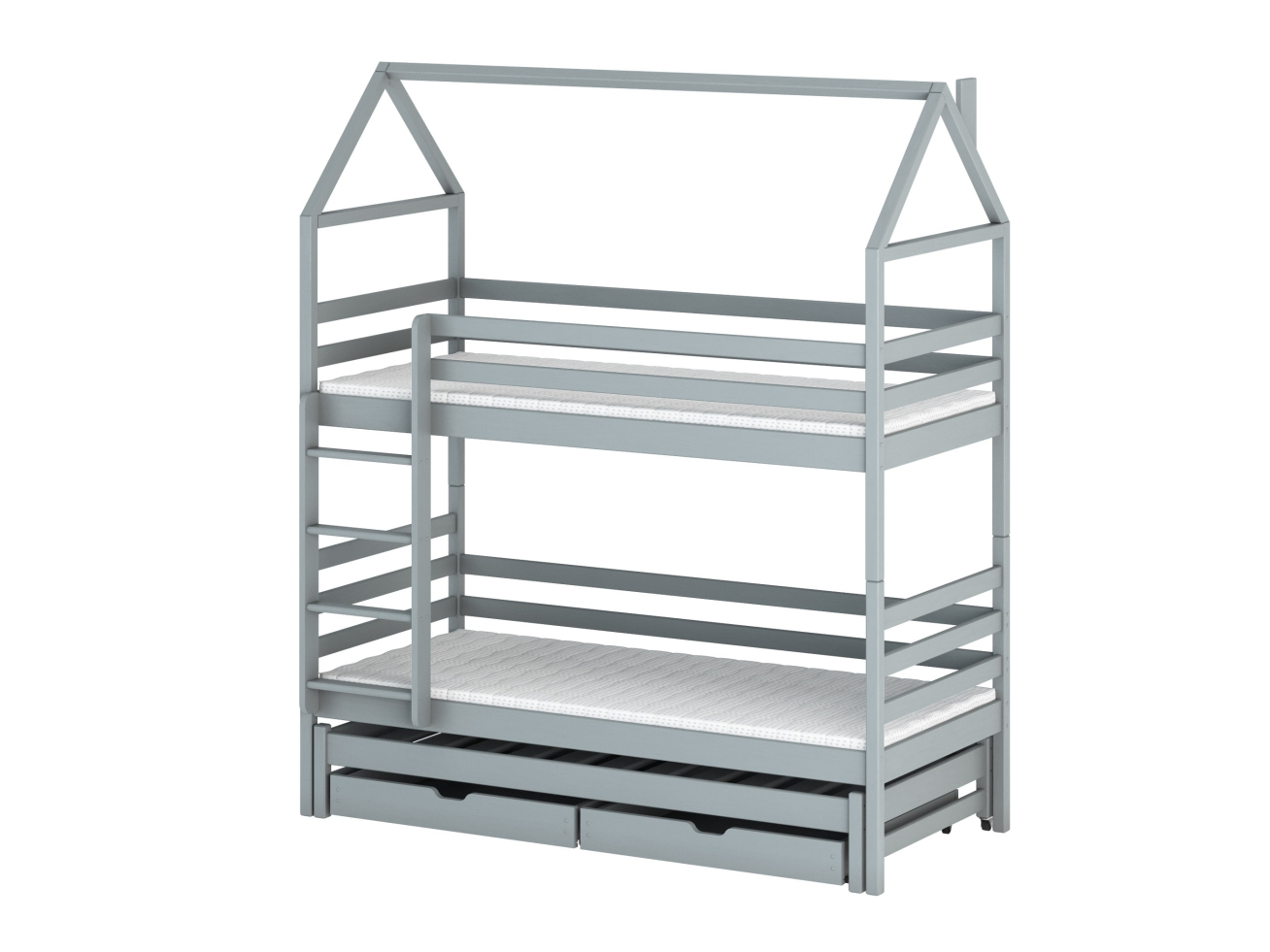 Trivietė vaikiška lova su stalčiais DALIA 90x200 10 Trivietė vaikiška lova su stalčiais DALIA 90x200 10