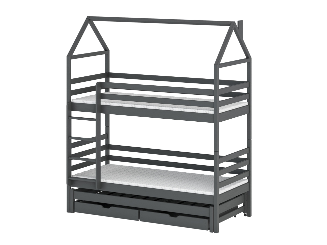 Trivietė vaikiška lova su stalčiais DALIA 90x200 9 Trivietė vaikiška lova su stalčiais DALIA 90x200 9