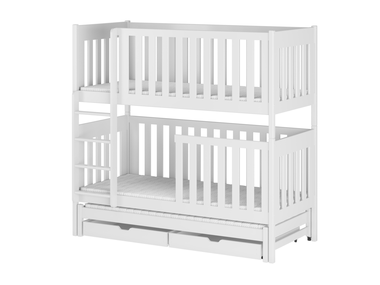 Trivietė vaikiška lova su stalčiais EMILKA 90x190 8 Trivietė vaikiška lova su stalčiais EMILKA 90x190 8