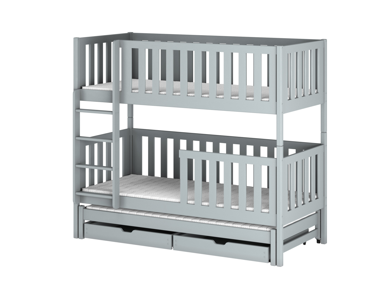 Trivietė vaikiška lova su stalčiais LEA 80x160 10 Trivietė vaikiška lova su stalčiais LEA 80x160 10