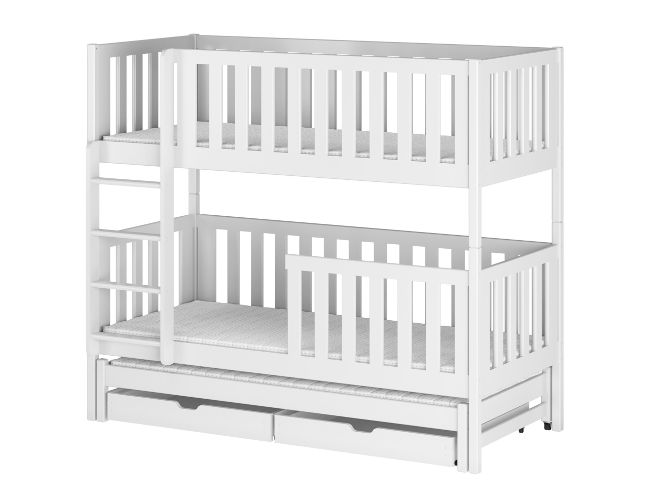 Trivietė vaikiška lova su stalčiais LEA 90x190 8 Trivietė vaikiška lova su stalčiais LEA 90x190 8