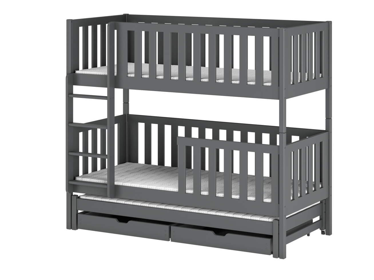 Trivietė vaikiška lova su stalčiais LEA 90x200 9 Trivietė vaikiška lova su stalčiais LEA 90x200 9