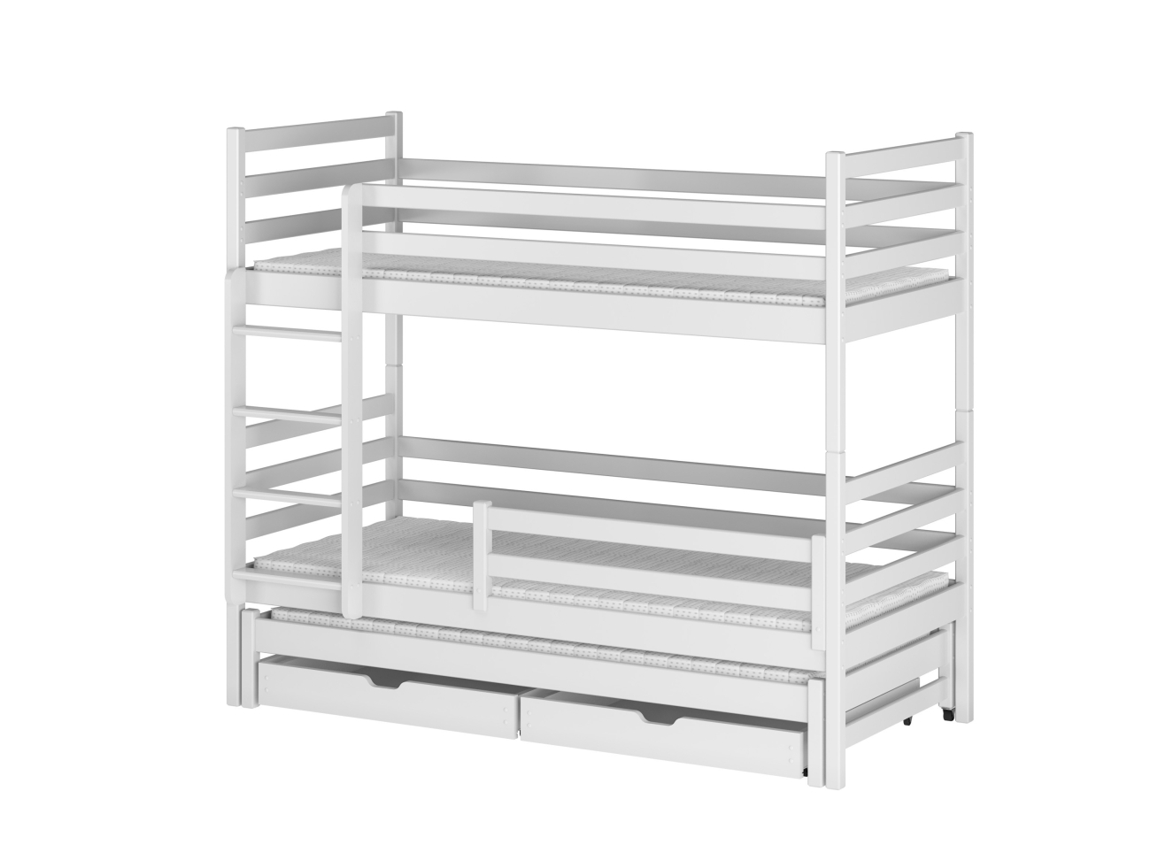 Trivietė vaikiška lova su stalčiais LUK 90x200 9 Trivietė vaikiška lova su stalčiais LUK 90x200 9