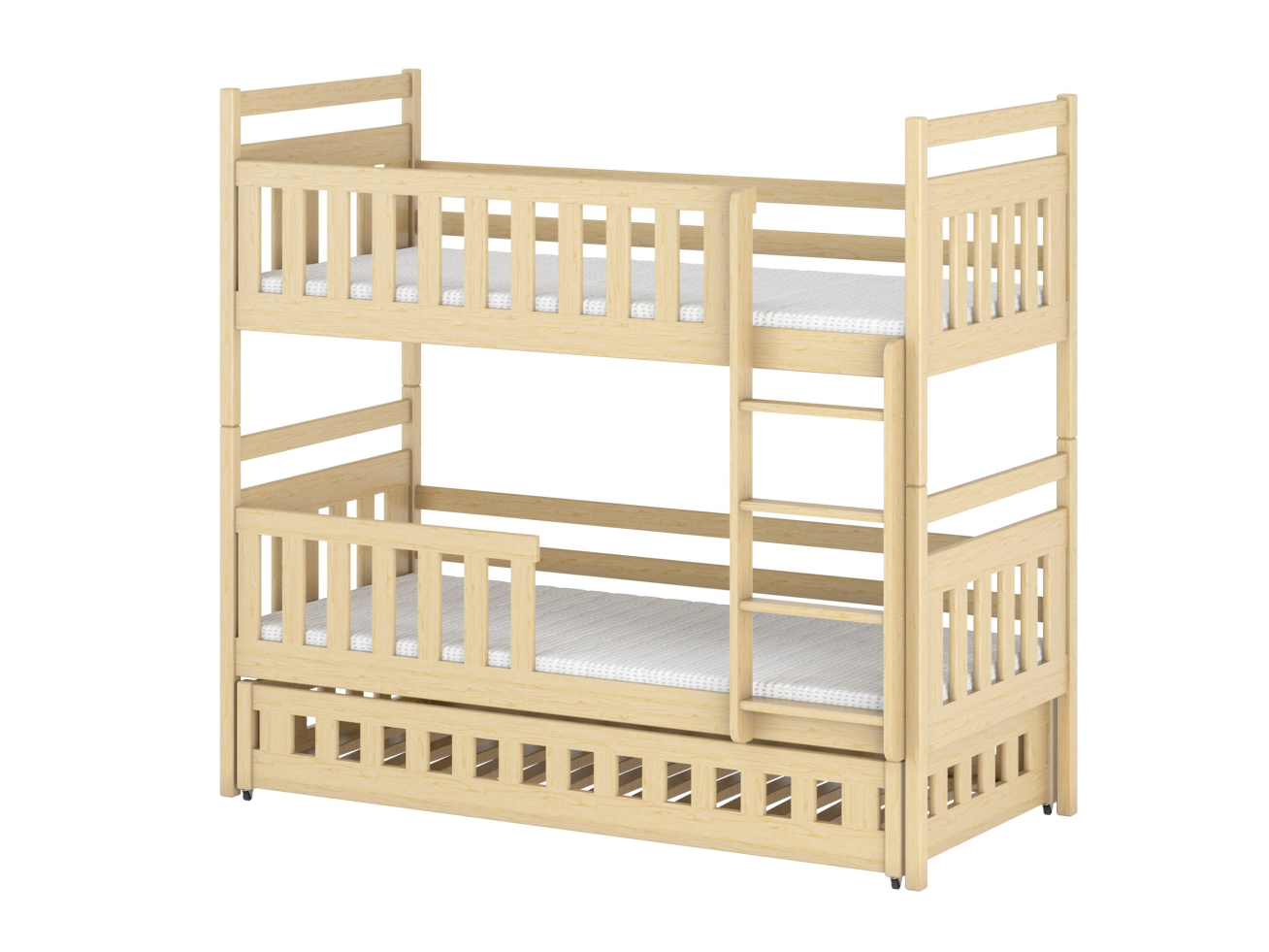 Trivietė vaikiška lova OLIWIA 80x160 16 Trivietė vaikiška lova OLIWIA 80x160 16