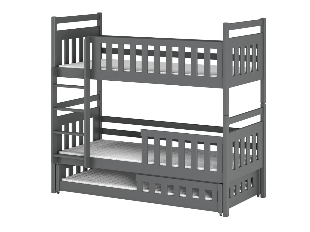 Trivietė vaikiška lova OLIWIA 80x200 9 Trivietė vaikiška lova OLIWIA 80x200 9