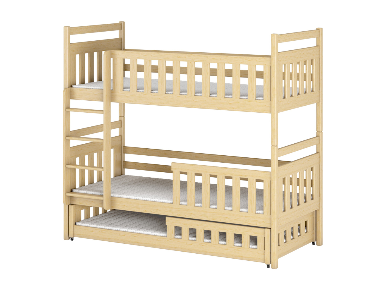 Trivietė vaikiška lova OLIWIA 90x190 11 Trivietė vaikiška lova OLIWIA 90x190 11