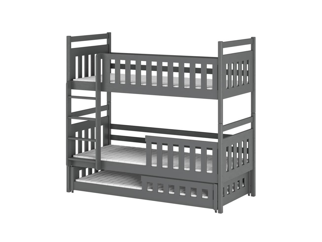 Trivietė vaikiška lova OLIWIA 90x190 9