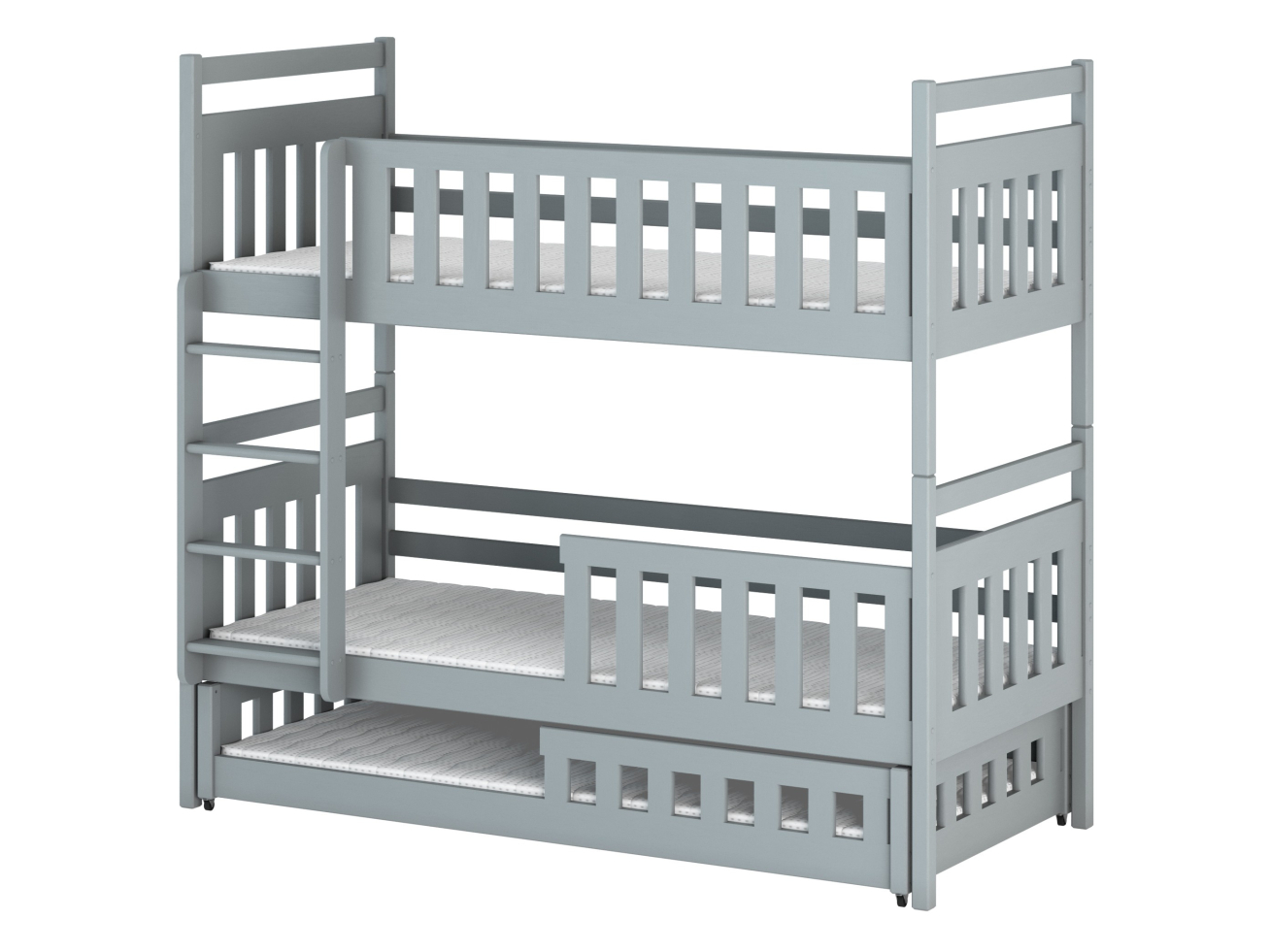 Trivietė vaikiška lova OLIWIA 90x200 10 Trivietė vaikiška lova OLIWIA 90x200 10