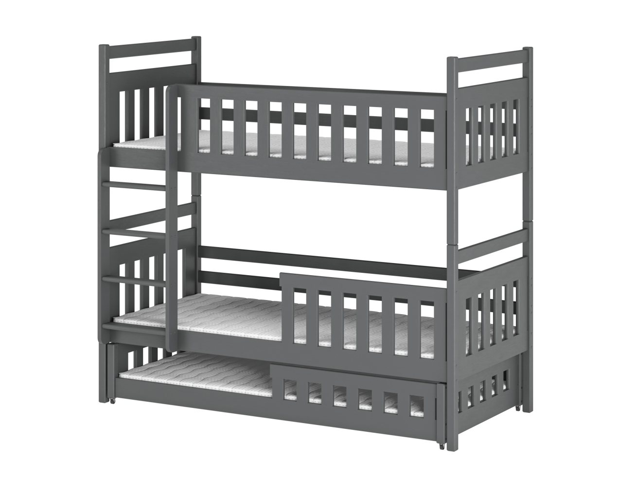 Trivietė vaikiška lova OLIWIA 90x200 9 Trivietė vaikiška lova OLIWIA 90x200 9