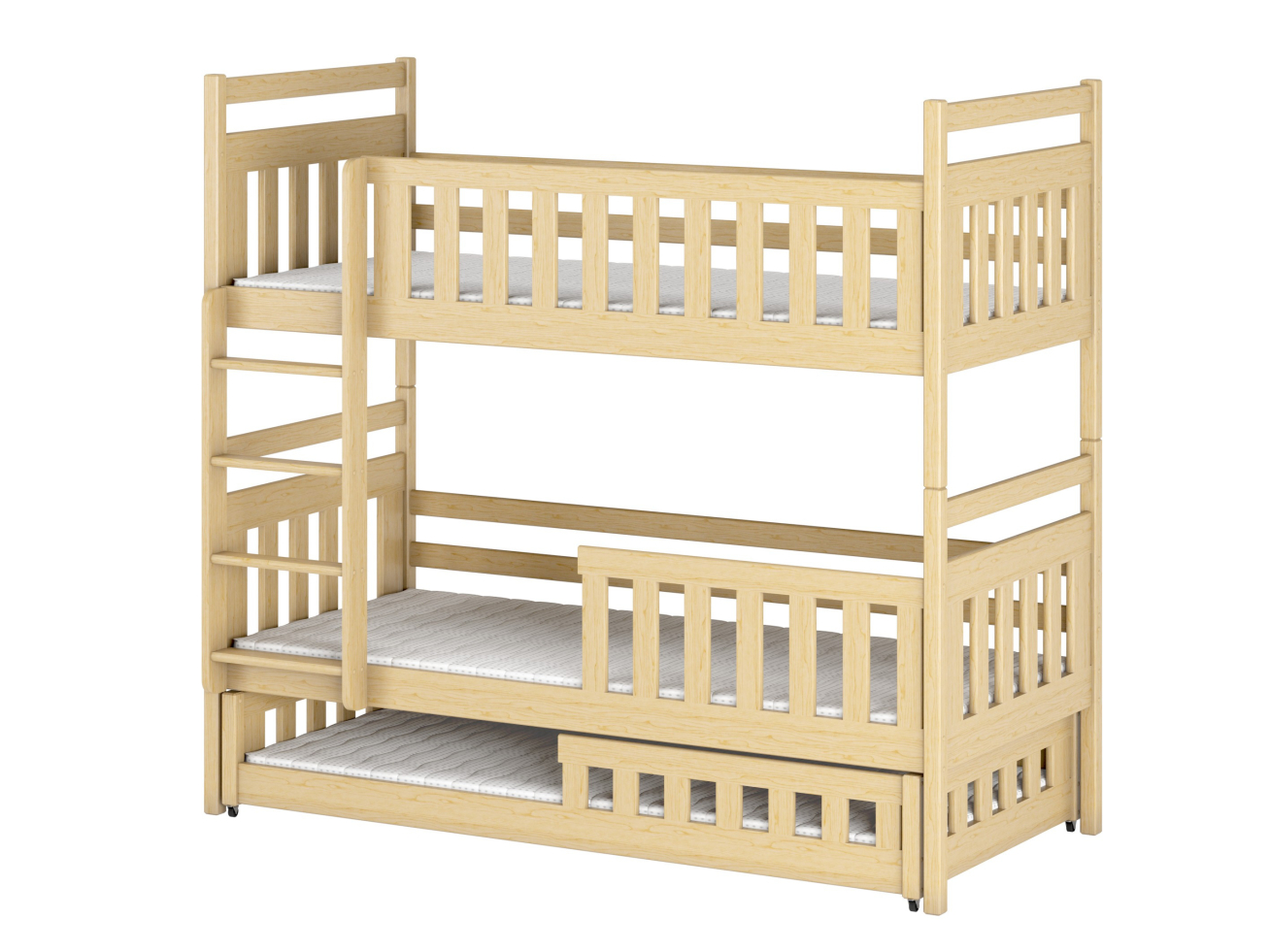 Trivietė vaikiška lova OLIWIA 90x200 11