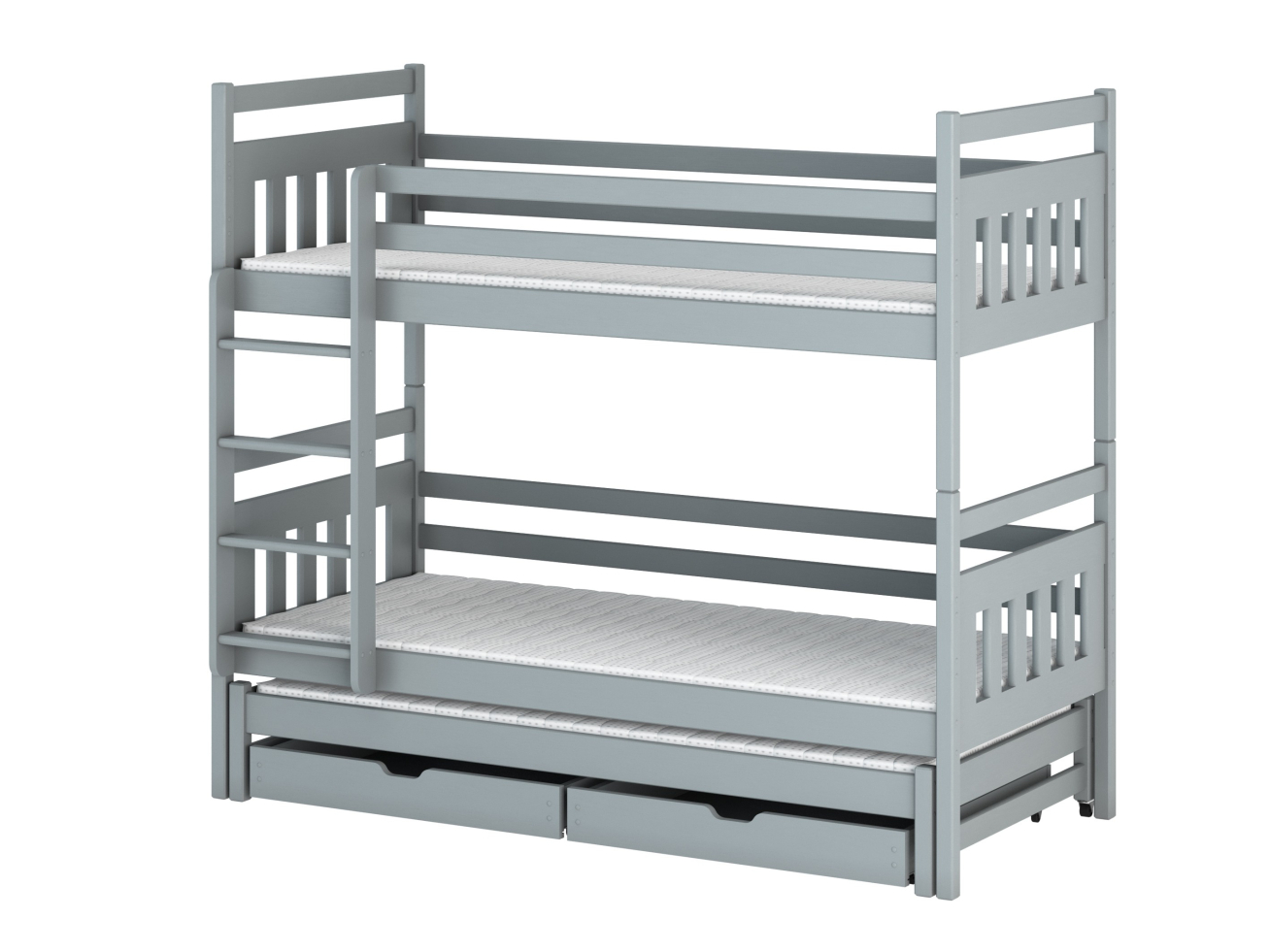 Trivietė vaikiška lova su stalčiais SEWERYN 80x180 9