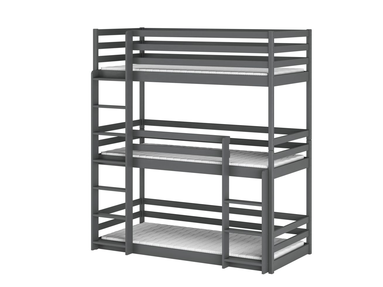 Triaukštė vaikiška lova TED 80x180 11